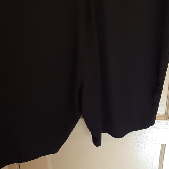 WOMEN'S PLUS SIZE ROMPER JUMPER SHORTS BLACK - Picture 6 of 6